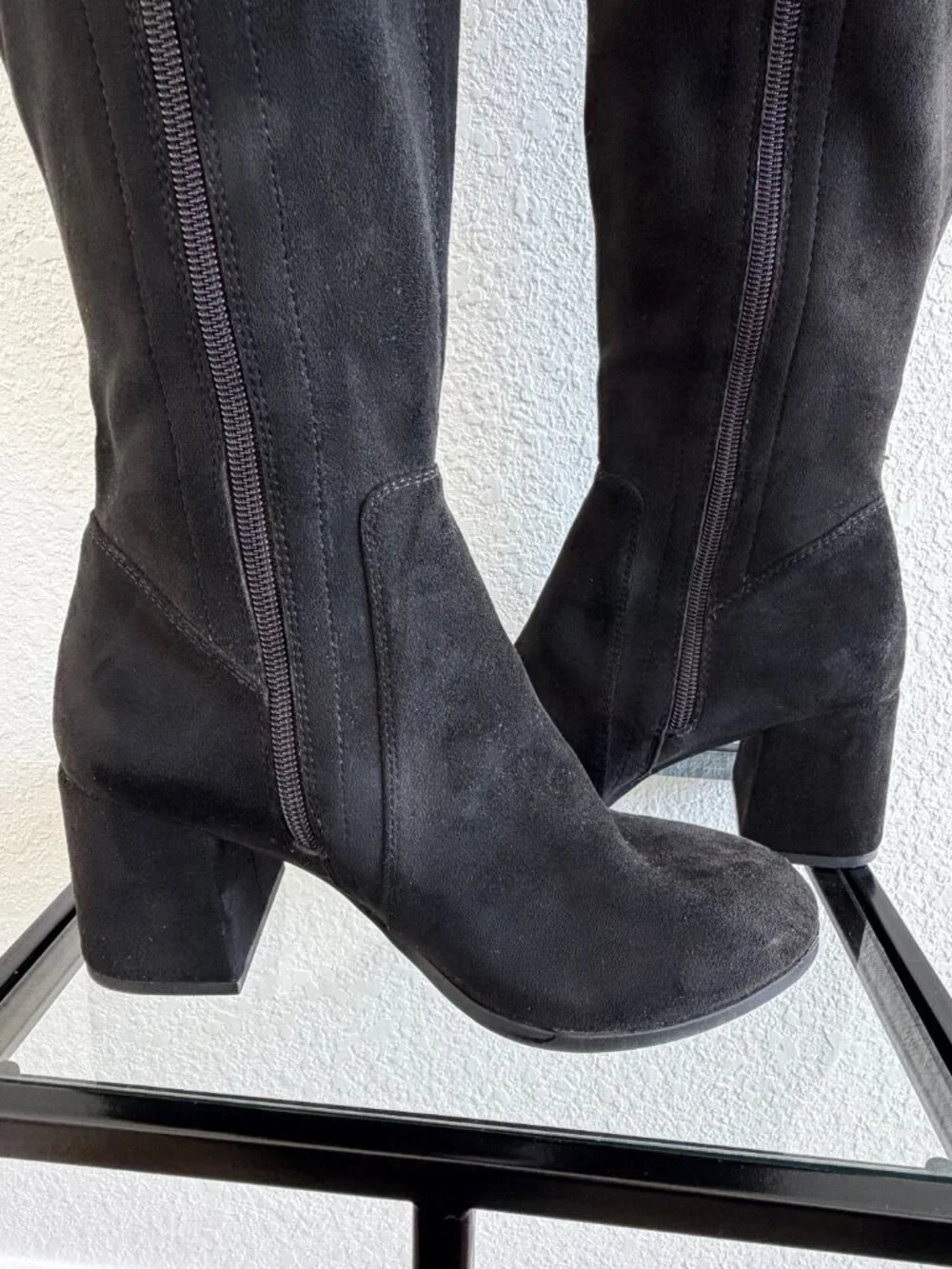 torrid black faux
